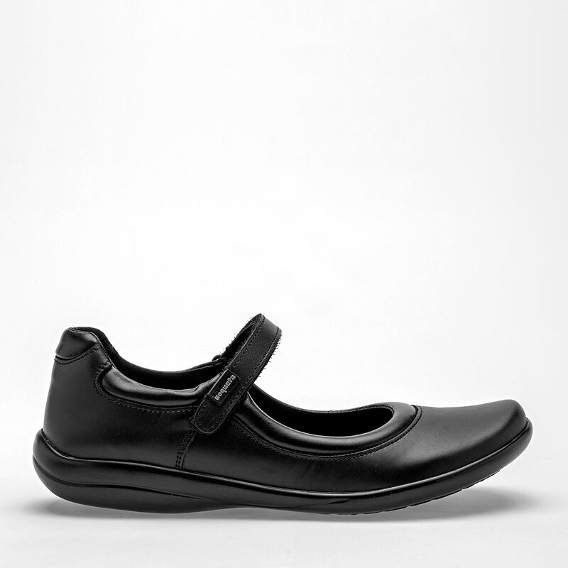 Coqueta Zapato Escolar De Piel Para Beb&eacute; Negro ... image number null