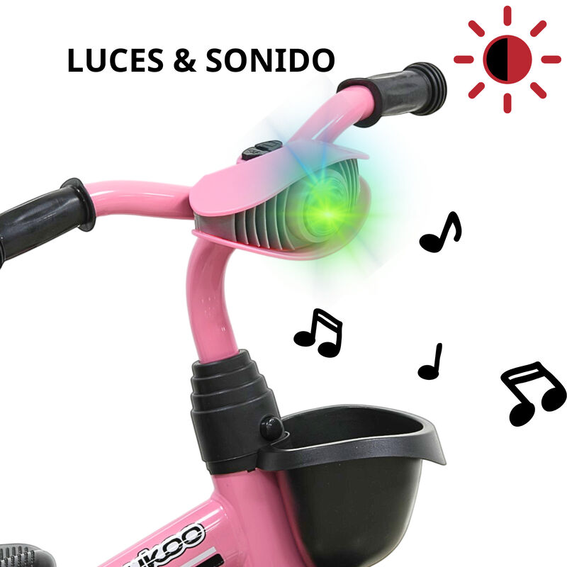 Triciclo Para Ni&ntilde;os Con Luz Y Sonido Ruedas Eva... image number null