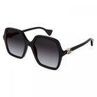 Lentes de Sol Dama GUCCI GG10722S-001 Color Negro Authenticity Certificate Made in Italy