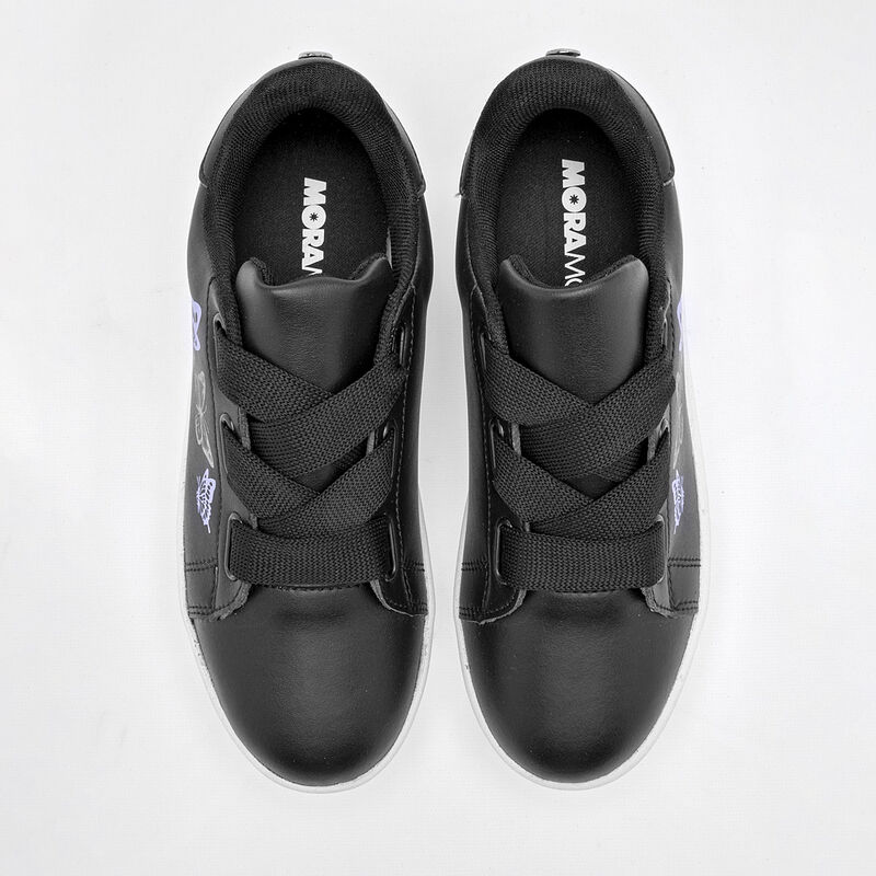 Moramora Tenis urbano para mujer negro lila gri... image number null