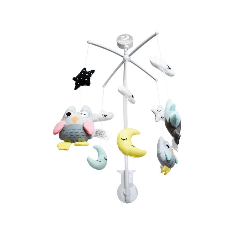 M&oacute;vil Musical B&uacute;hos Con Juguetes Colgantes image number null