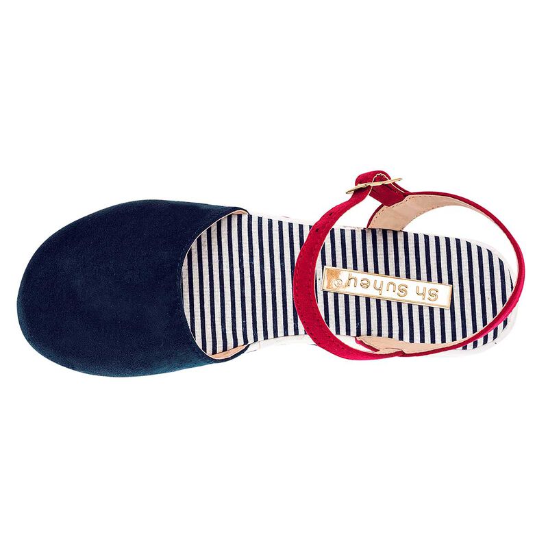 Suhey Zapatos para mujer marino, rojo image number null