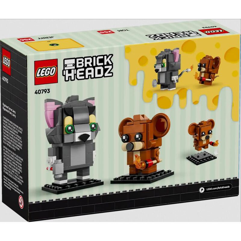Tom & Jerry LEGO BrickHeadz  40793 image number null