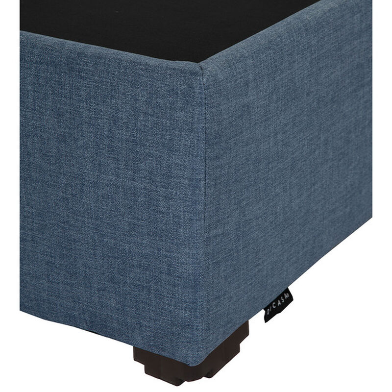 Base Cama Dicasa Queen Size Azul Oc&eacute;ano image number null