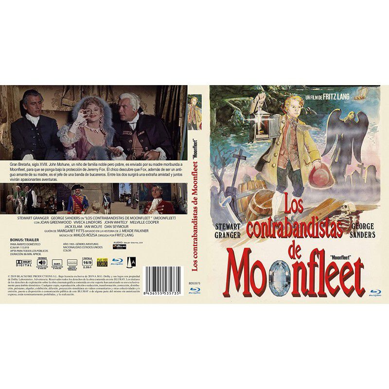 Los Contrabandistas De Moonfleet Bd 1955 Moonfl... image number null