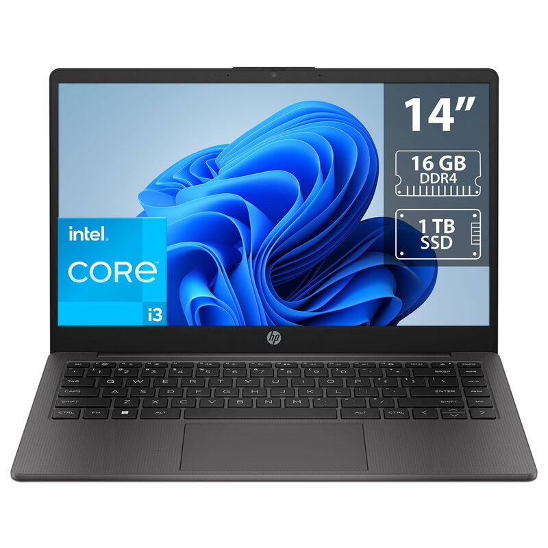 Laptop HP 240 G10: Intel Core i3 N305, RAM 16GB... image number null