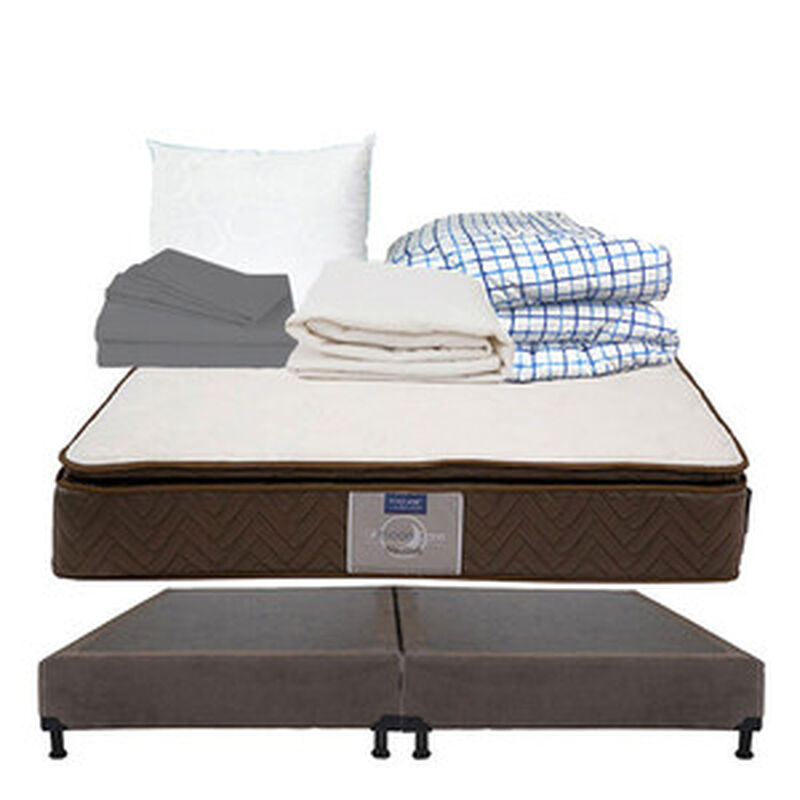 Colchón King Size Restonic Nautilus + Box Dicas... image number null