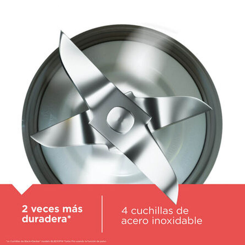 Licuadora B&D Mod. BL0876-1BDLA 8V V/Vid Ngo image number null