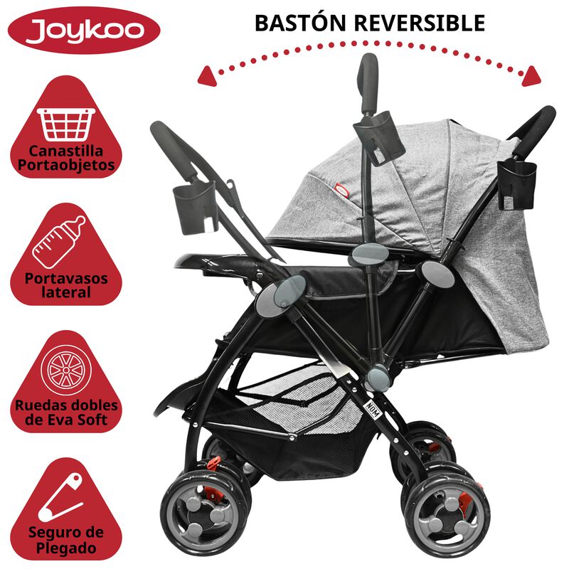 Carriola para Beb&eacute; Manubrio Reversible Asiento ... image number null