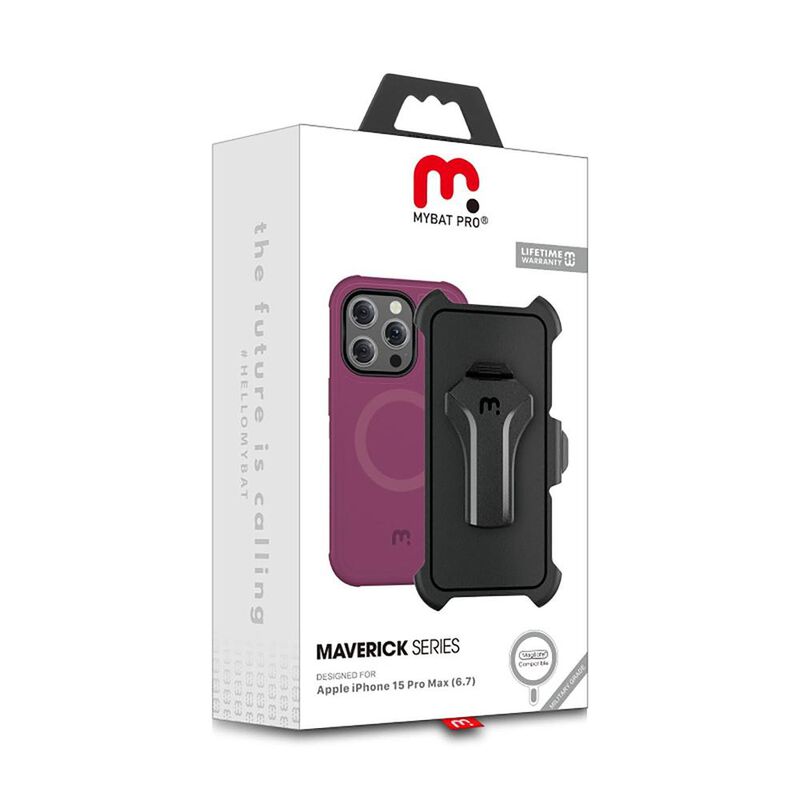 Funda MYBAT Maverick MagSafe clip para iPhone 1... image number null