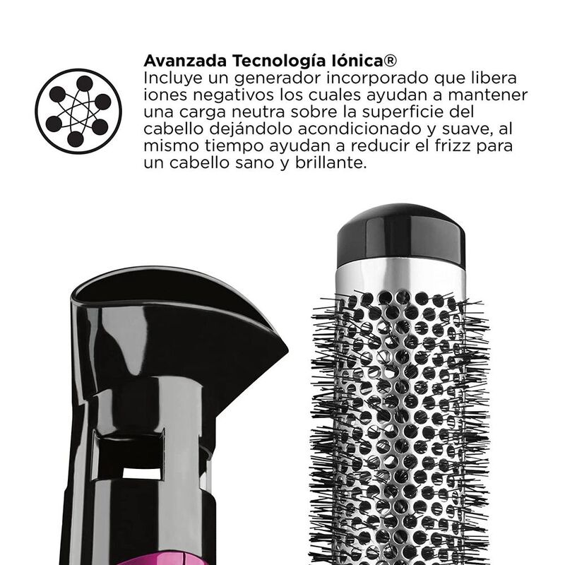 KIT DE CEPILLOS PELO REVLON RVHA6001LA1N2 2 CAB... image number null