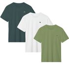 Set de 3 playeras Bark and Hide Playera Para Hombre Cuello Redondo Manga Corta Modelo Bark