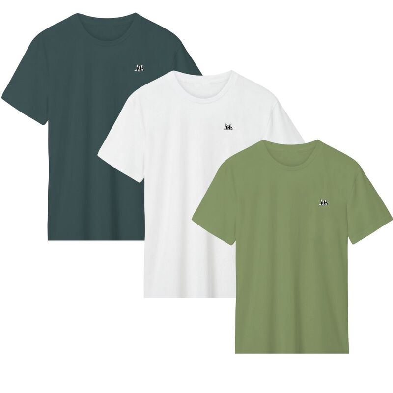 Set de 3 playeras Bark and Hide Playera Para Ho... image number null