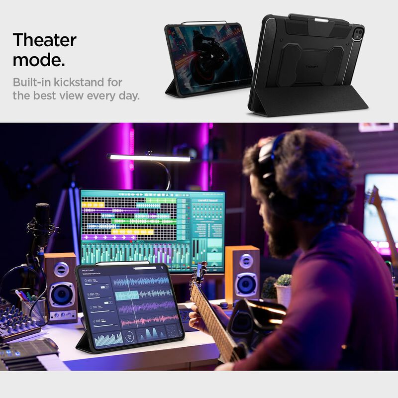 Funda Spigen Rugged Armor Pro Para Ipad Pro De ... image number null