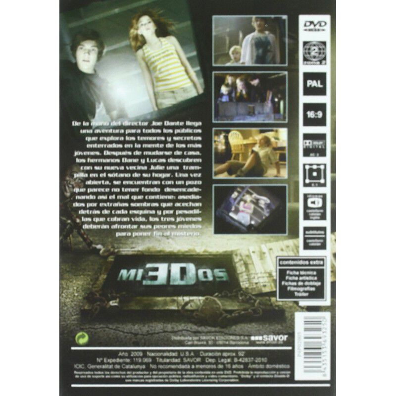 Miedos 3d (dvd) image number null