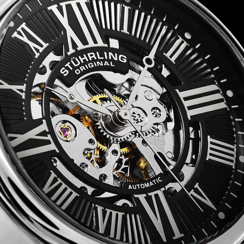 Reloj Stuhrling para hombre 3942.2 automático s... image number null