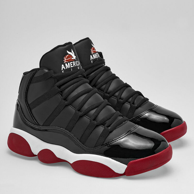 American Fire Tenis deportivo para hombre negro image number null