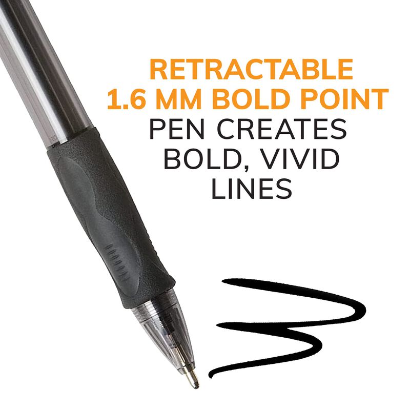 Bol&iacute;grafos Bic Glide Velocity Bold Blue Ink, Pa... image number null