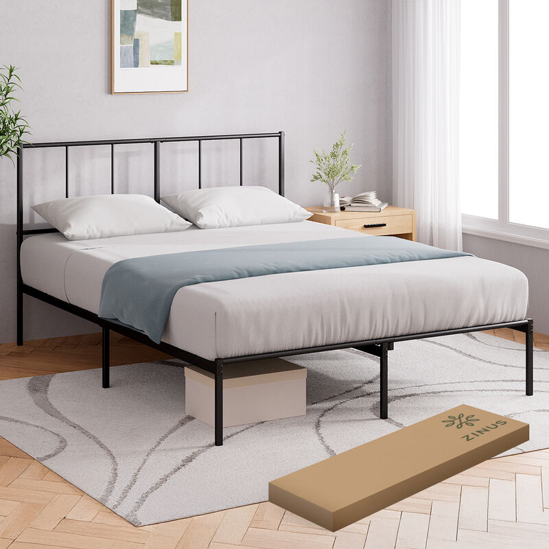 Zinus Florence | Base De Cama Con Cabecera Met&aacute;... image number null