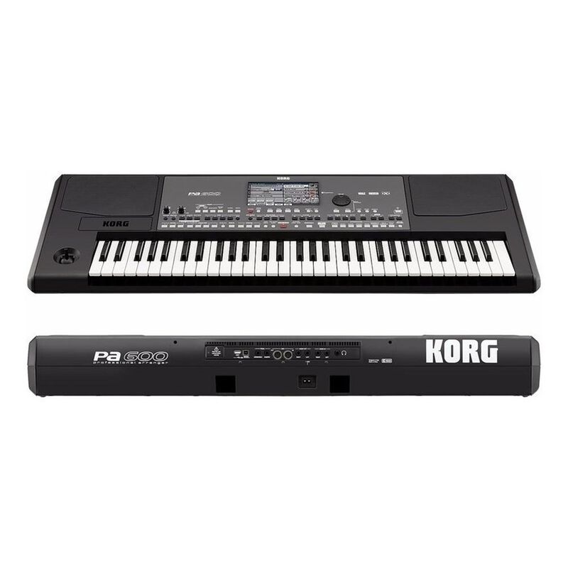 Korg Pa600 Teclado Estaci&oacute;n De Trabajo 61 Tecla... image number null