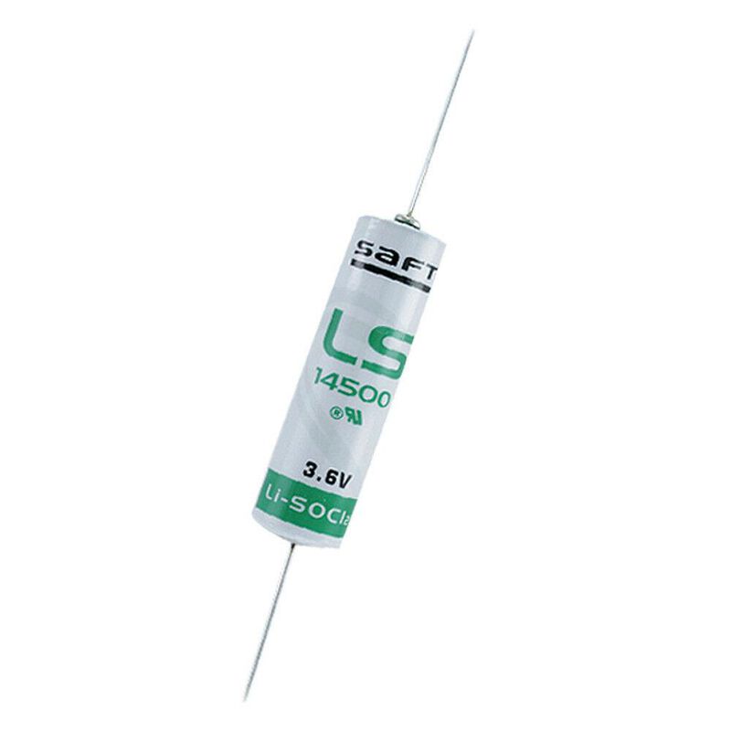 Pila Saft Ls14500 Tipo AA Axial 3.6 V 2.6ah image number null