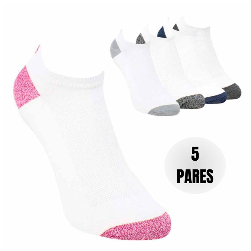 Wilson 5 Pares de Tines cortos para Mujer, Colo... image number null