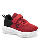 Charly Tenis Para Preescolar Ni&ntilde;o Rojo Negro Cod 139659-c