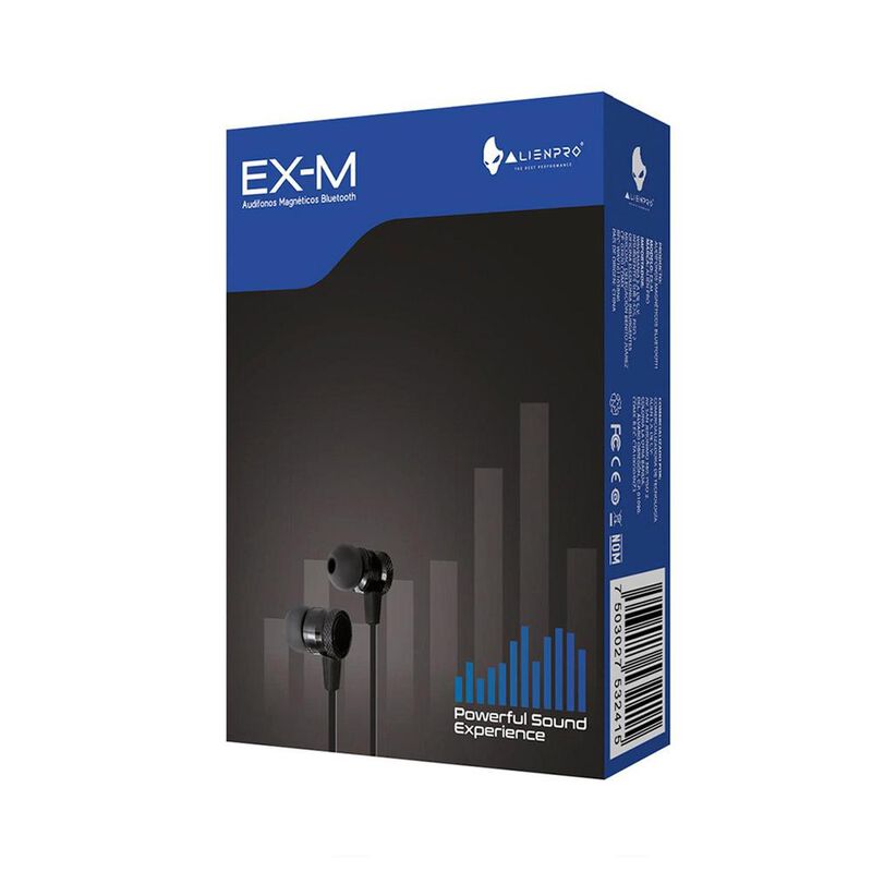 Aud&iacute;fonos EX-M Bluetooth AlienPro Inal&aacute;mbrico I... image number null
