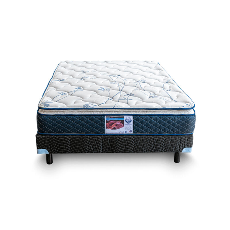 Colch&oacute;n Matrimonial Spring Air Carm&iacute;n + Box image number null