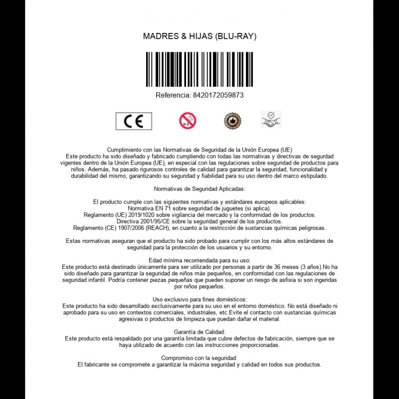 Madres E Hijas (blu-ray) image number null