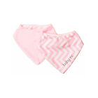 Set De Baberos Para Beb&eacute; Baby Inc 2pz Rosa