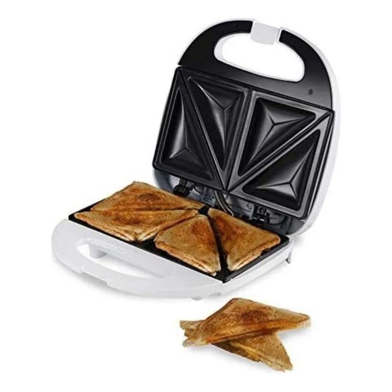 Sandwichera Placa Antiadherente Blanca Skm-800-... image number null