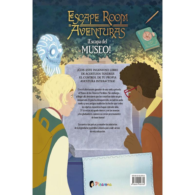 Escape Room Aventuras. &iexcl;escapa Del Museo!, De B... image number null
