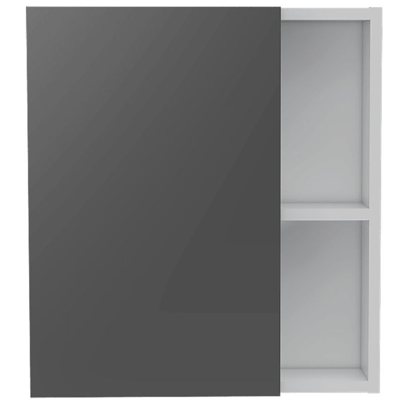 Gabinete De Ba&ntilde;o Labell Blanco Virtual Muebles image number null