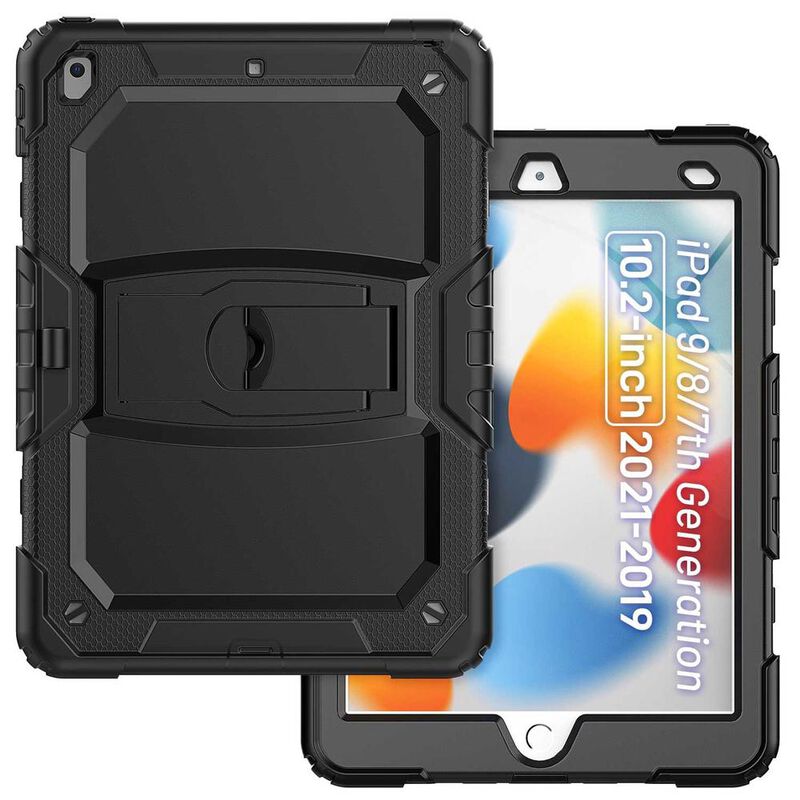 Funda TEKKU StandC uso rudo para iPad 9 iPad 8 ... image number null