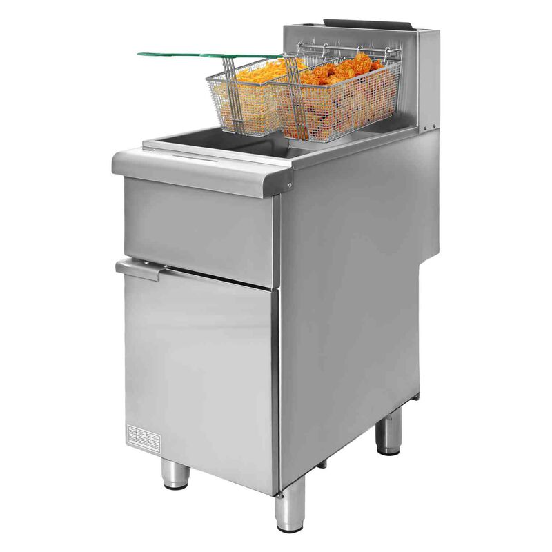 Freidora Industrial Aceite 24l Gas 3 Quemadores... image number null