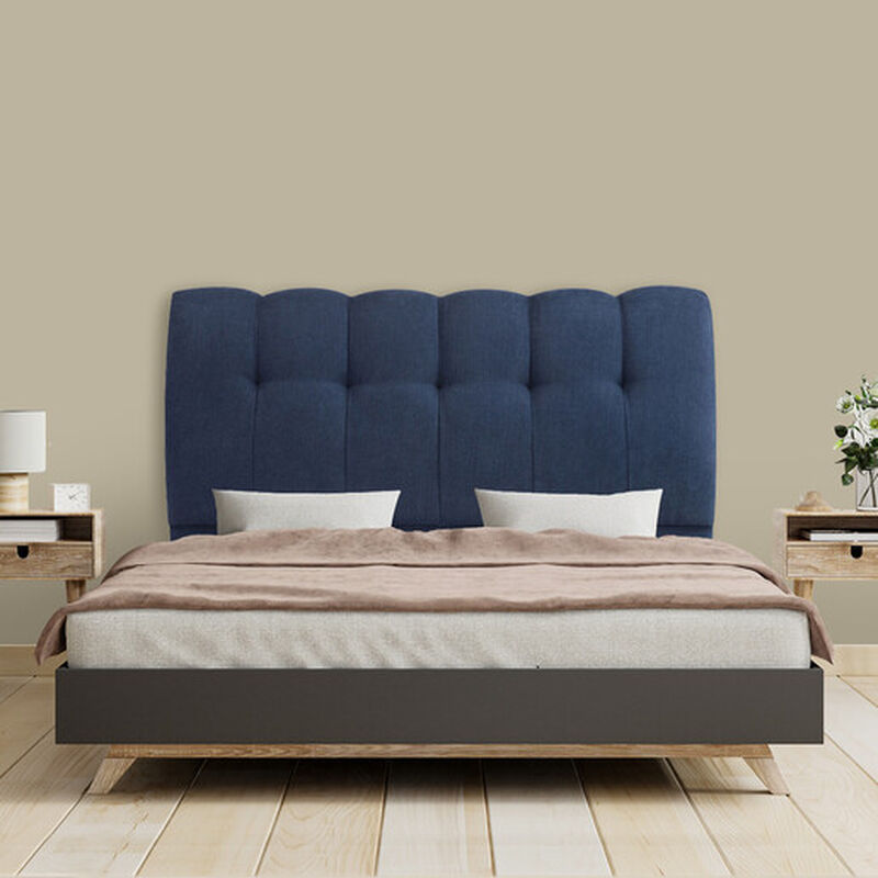 Cabecera Matrimonial Dicasa Nube Azul Marino image number null