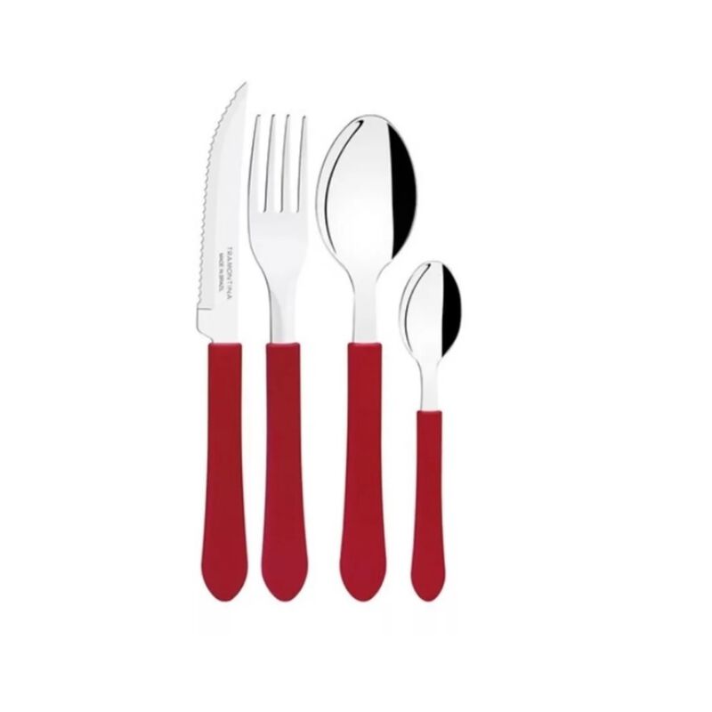 Juego De Cubiertos Tramontina 23198/721 Leme 16... image number null