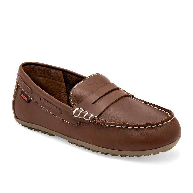 Audaz Zapato Casual De Piel Para Ni&ntilde;o Camel Cod... image number null