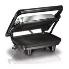 Parrilla Panini Gourmet Hamilton Beach Antiadherente Plata