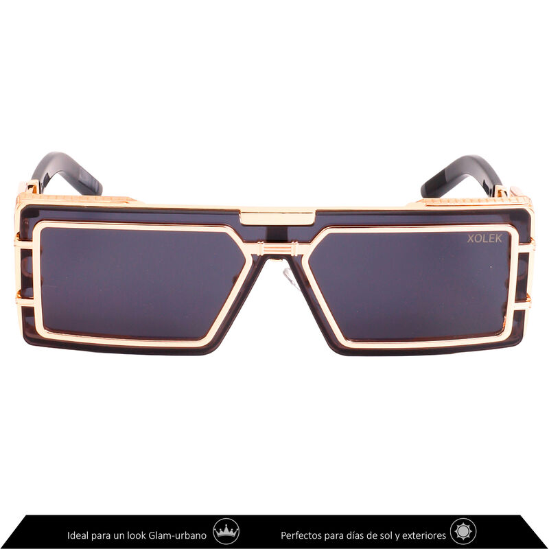 Lentes De Sol Xolek 134 Moda Met&aacute;lico Uv400 image number null