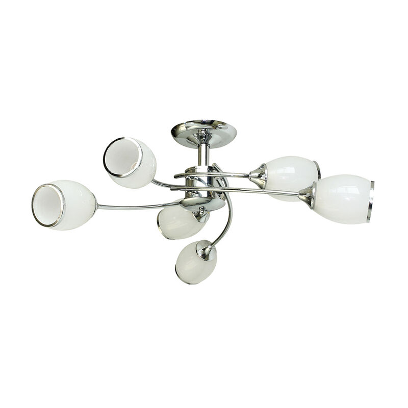 L&aacute;mpara  para Techo Kabah cromo Mil Luces image number null