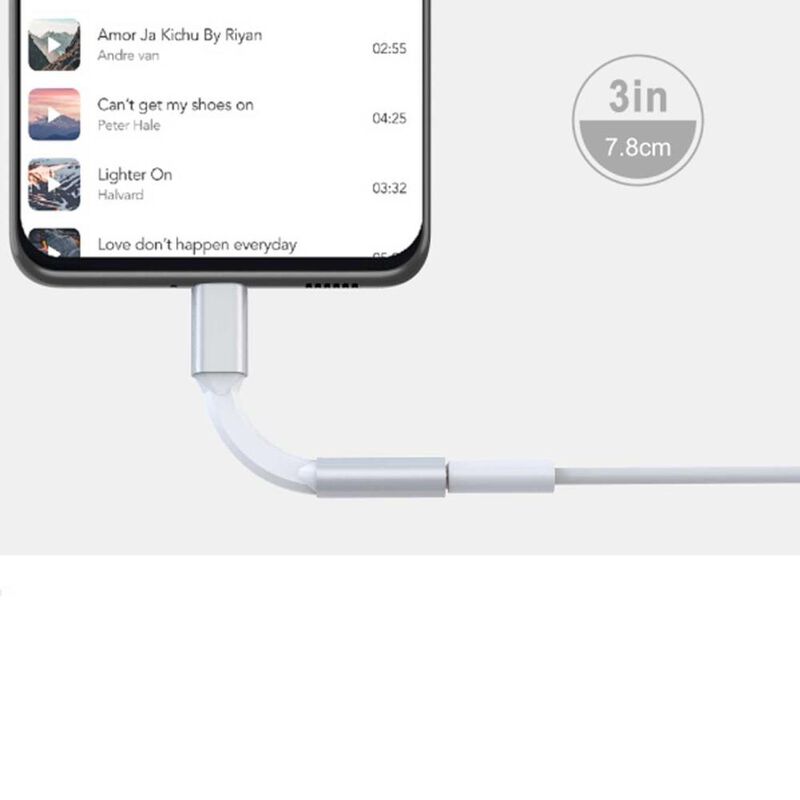 Cable MYBAT adaptador de USB C a Audio Jack 3.5... image number null