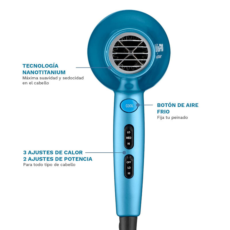 Babylisspro Bnt5548 Secador Profesional Nanotit... image number null