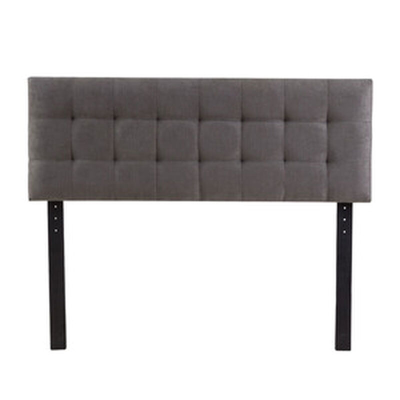 Cabecera Queen Size Dicasa Catania Gris Oscuro image number null