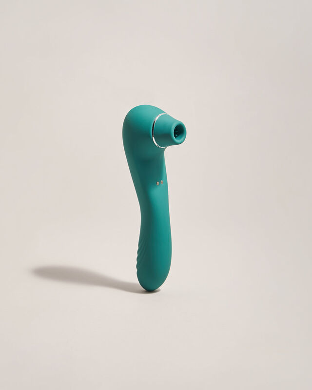 Dildo Vibrador y Succionador de Cl&iacute;toris Lua image number null