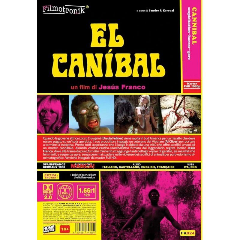 Sexo Can&iacute;bal [DVD] (1980) image number null