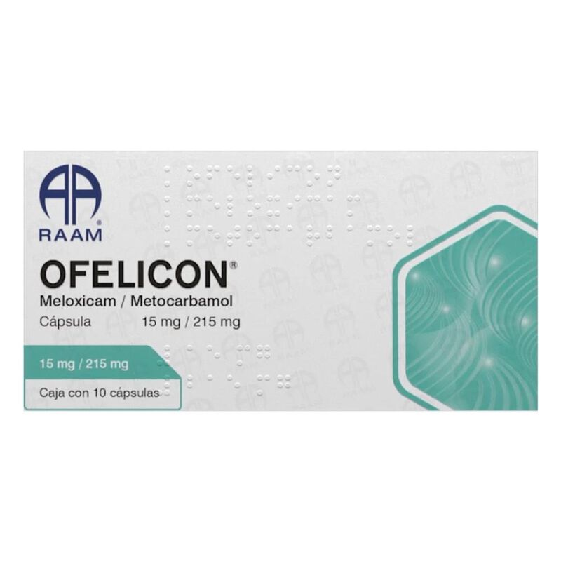 Ofelicon 15/215Mg Caps C10 15/215mg caja con 10... image number null