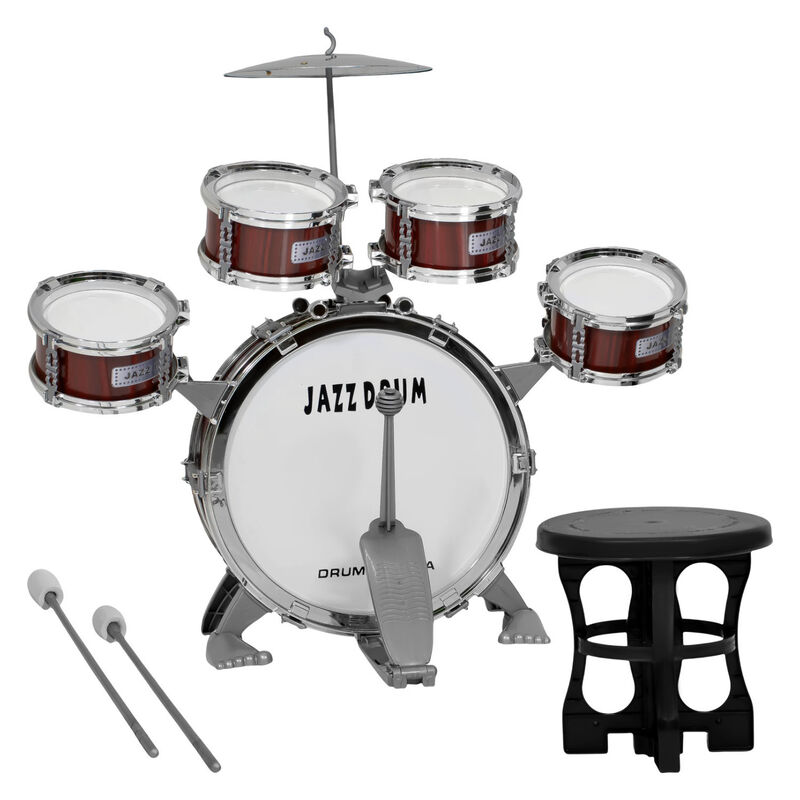 Bateria Musical Infantil Juguete Ni&ntilde;os 7 Piezas... image number null