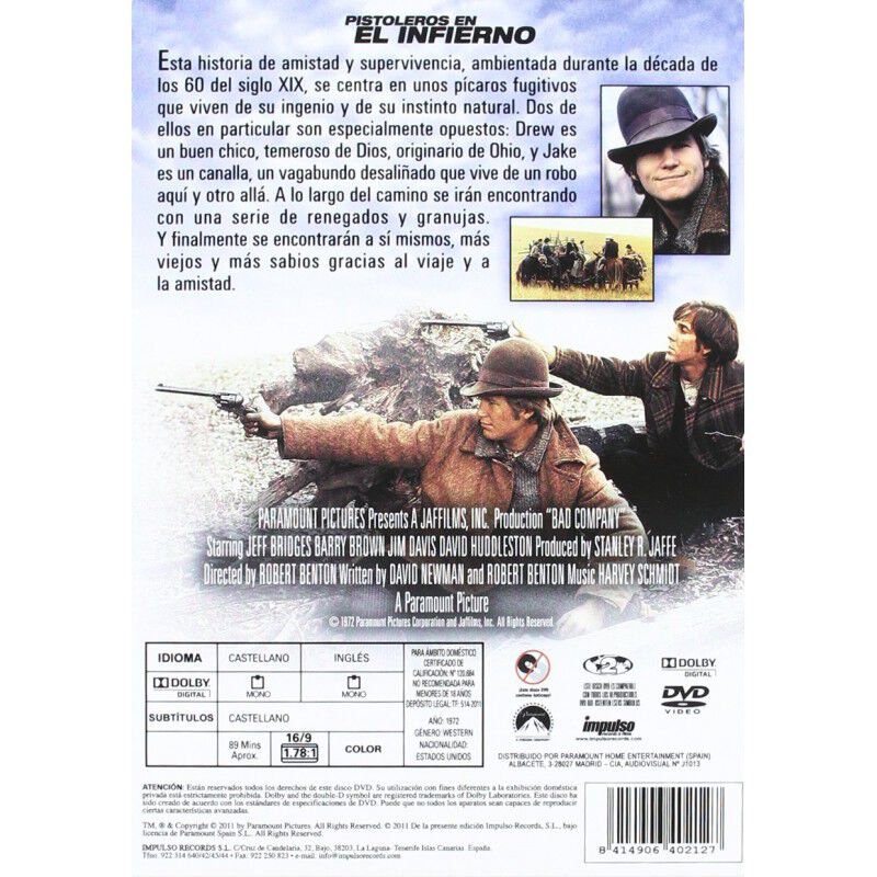 Pistoleros En El Infierno (dvd) image number null
